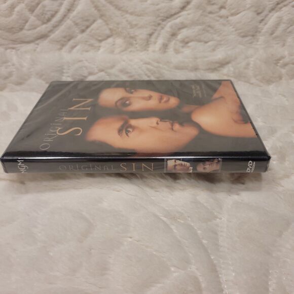 Original Sin DVD Antonio Banderas Angelina Jolie Vintage 2001 New Sealed - Picture 3 of 6